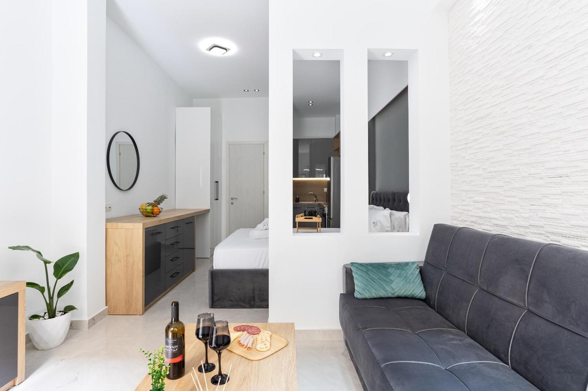 New Luxury Apartment In Downtown Tesalonika Bagian luar foto