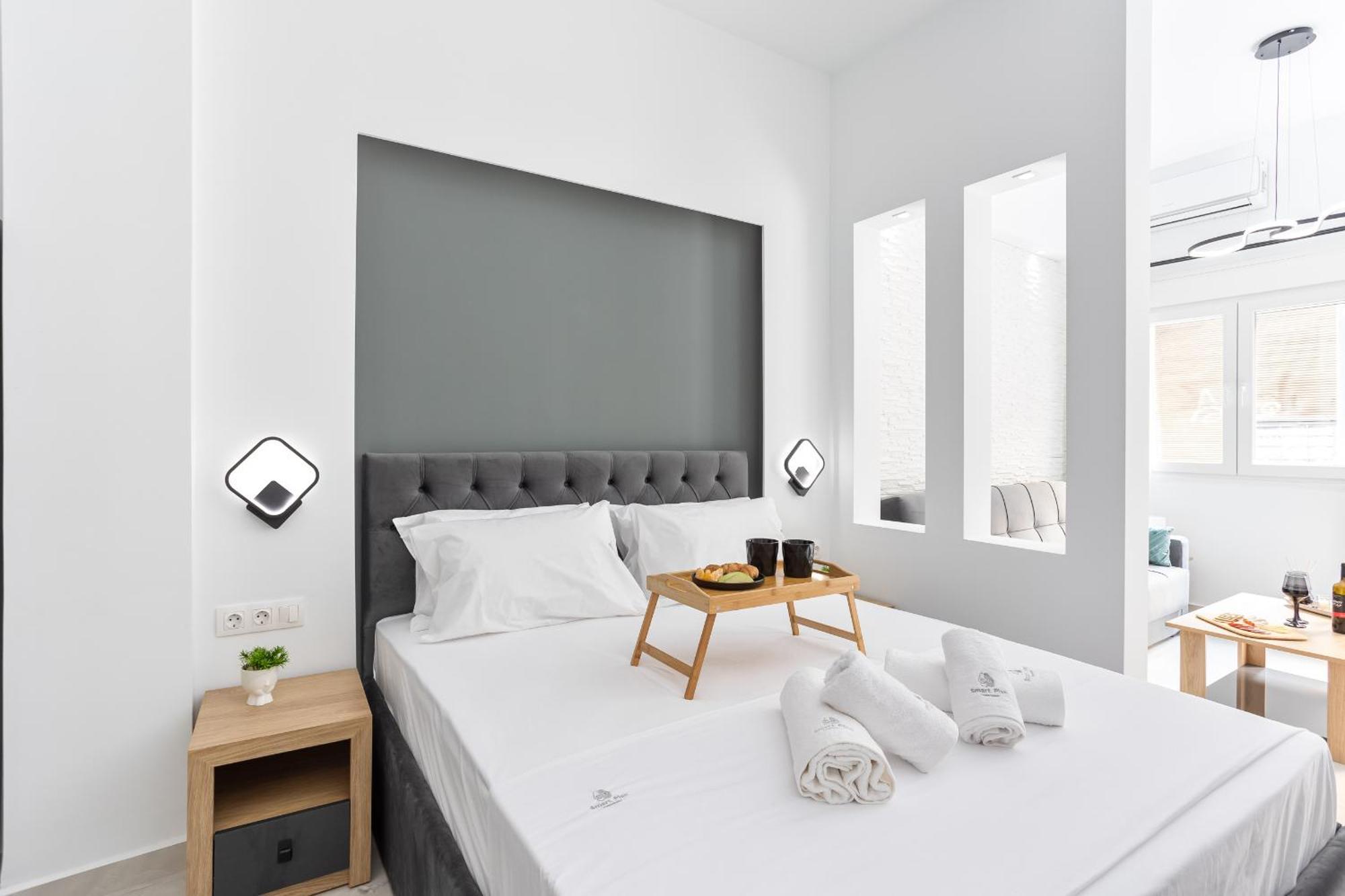 New Luxury Apartment In Downtown Tesalonika Bagian luar foto